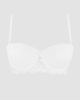 Immagine di GMV - REGGISENO DONNA BALONETTE IN PIZZO BIANCO