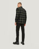 Immagine di JACK&JONES - CAMICIA A QUADRI NERA E VERDE IN FLANELLA DA UOMO