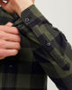 Immagine di JACK&JONES - CAMICIA A QUADRI NERA E VERDE IN FLANELLA DA UOMO