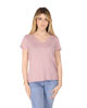 Immagine di TATOO - Tshirt rosa da donna scollo a V