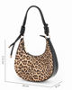 Immagine di NARDINI - Borsa a spalla leopardata, tracolla removibile
