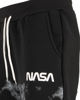 Immagine di NASA - PANTALONE FELPA NERO DA UOMO CON POLSINO
