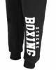 Immagine di XTREME BOXING - PANTALONE FELPA NERO DA UOMO CON POLSINO