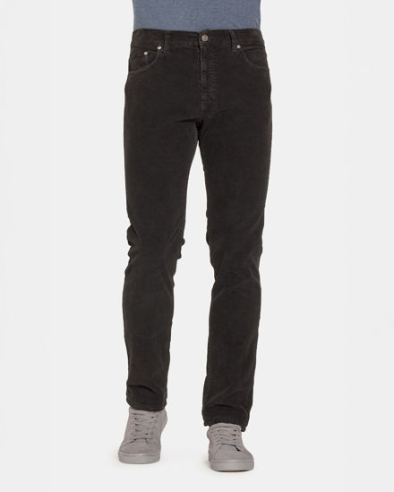 Immagine di CARRERA - PANTALONE NERO 5TASCHE IN VELLUTO 1000 RIGHE STRETCH