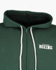 Immagine di XTREME BOXING - FELPA VERDE DA UOMO CON ZIP E CAPPUCCIO