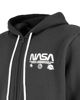 Immagine di NASA - FELPA NERA DA UOMO CON ZIP E CAPPUCCIO