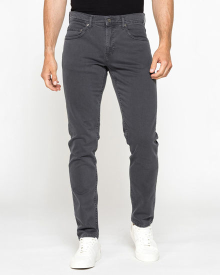 Immagine di CARRERA - PANTALONE ANTRACITE DA UOMO IN BULL DENIM SLIM FIT CON TINUTRA OLD