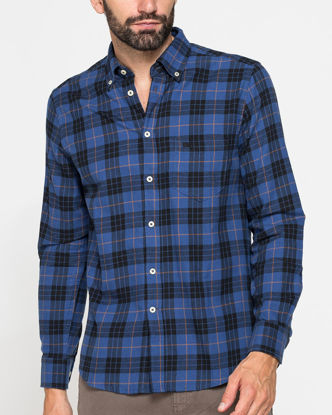ARMANI EXCHANGE Camicia Cotone Stretch Logo Tono su Tono bianco Camicie