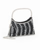 Immagine di DIVAS - Minibag nera in strass, catenina removibile