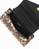 Immagine di NARDINI - Minibag leopardata in raso con patta, catenina removibile