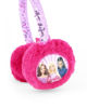 Immagine di BARBIE - Paraorecchie bimba viola in peluche con paillettes sul cerchietto