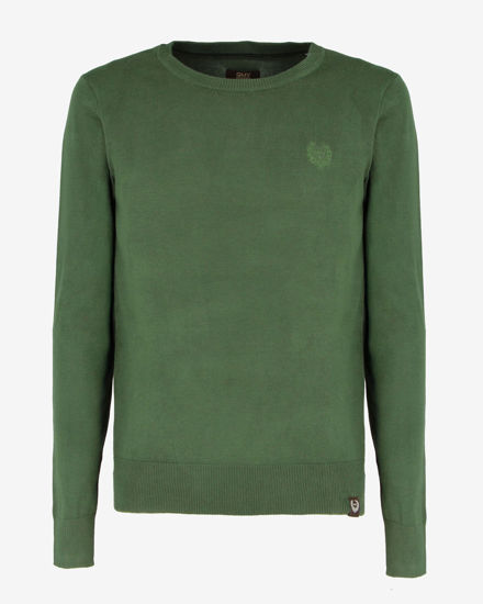 Immagine di GIANMARCO VENTURI - Maglia a manica lunga verde da uomo