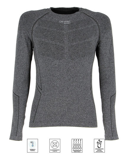 Immagine di T-SHIRT ML INTIMO TERMICO ORFEO MELANGE