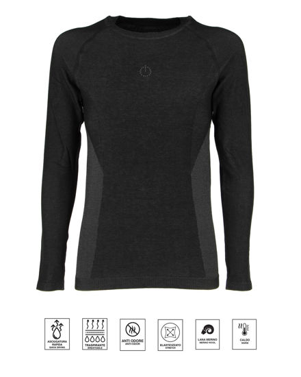 Immagine di T-SHIRT ML INTIMO TERMICO MERINOS DAVIDE