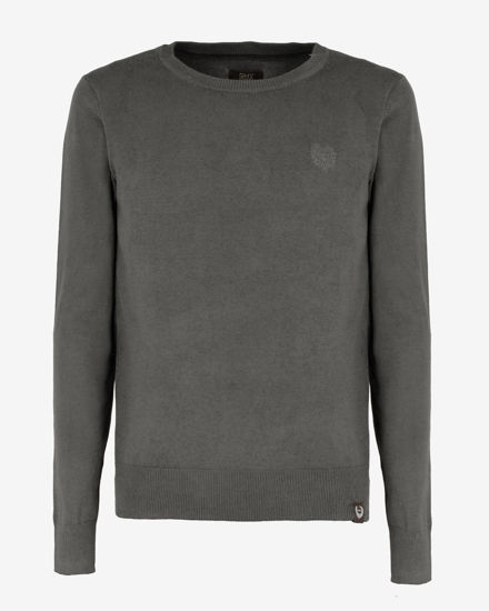 Immagine di GIANMARCO VENTURI - Maglia a manica lunga grigia da uomo