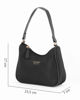 Immagine di CORTINA POLO STYLE - Minibag nera con tracolla removibile