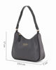 Immagine di CORTINA POLO STYLE - Minibag grigia con tracolla removibile