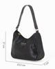 Immagine di CORTINA POLO STYLE - Minibag nera con tracolla removibile