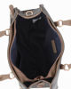 Immagine di CORTINA POLO STYLE - Borsa due manici testa moro loggata con tasca frontale, tracolla removibile