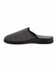Immagine di TIGLIO - Pantofola nera da uomo con sottopiede in VERA PELLE, MADE IN ITALY