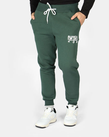 Immagine di NASA - PANTALONE FELPA  VERDE DA UOMO
