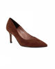 Immagine di MISS GLOBO - Décolleté marrone scamosciata, tacco 7,5CM - MADE IN ITALY