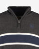 Immagine di GMV - MAGLIONE 1/2 ZIP BICOLORE