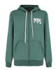 Immagine di NASA - FELPA VERDE DA UOMO CON ZIP E CAPPUCCIO