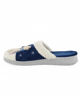 Immagine di TIGLIO - Pantofola blu da donna con orso polare, MADE IN ITALY