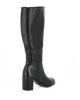 Immagine di MISS GLOBO - Stivale nero con zip laterale, tacco 7,5CM