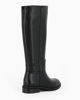 Immagine di MISS GLOBO - Stivale nero con zip laterale, tacco 3CM