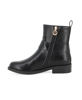 Immagine di SOLO SOPRANI - Stivaletto nero con zip laterale e cinturino con morsetto, tacco 3CM