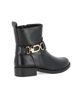 Immagine di SOLO SOPRANI - Stivaletto nero con zip laterale e cinturino con morsetto, tacco 3CM