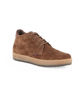 Immagine di SUPER RIFLE - Scarpa taupe in VERA PELLE da uomo con lacci