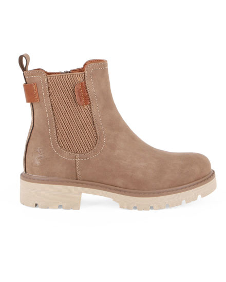 Immagine di RIFLE - Beatles beige con zip laterale e suola track