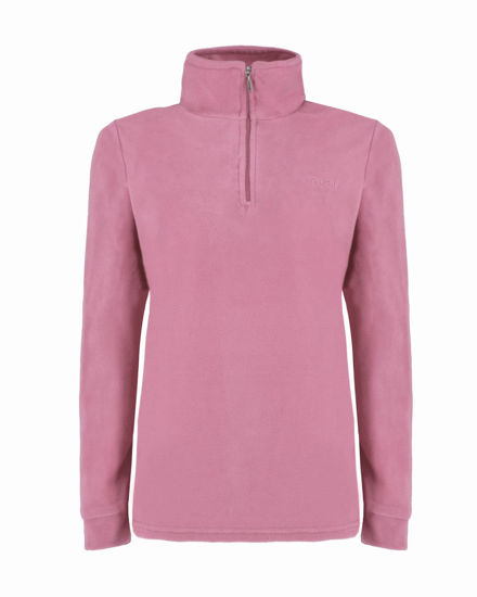 Immagine di MICROPILE 1/2 ZIP DONNA MAUVE