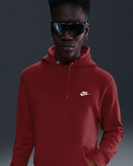 Immagine di SWEAT C/CAPP.CLUB DARK RED