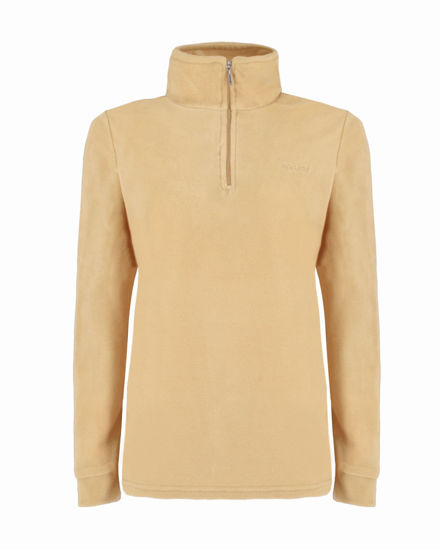 Immagine di MICROPILE 1/2 ZIP DONNA BEIGE