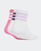 Immagine di CALZE LK RIB 3PP QUARTER WHITE-PINK (K)
