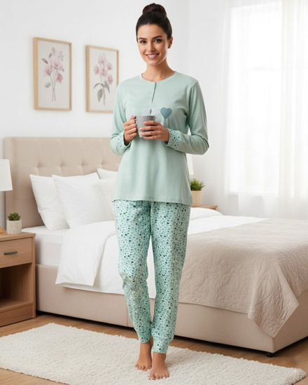 Immagine di DONNA PIGIAMA ML INTERLOCK