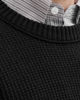 Immagine di JACK&JONES - MAGLIONE GIROCOLLO NERO DA UOMO