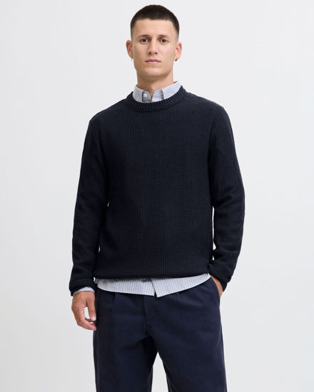Immagine di JACK&JONES - MAGLIONE GIROCOLLO BLU  DA UOMO