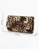 Immagine di NARDINI- Pochette leopardata in raso con patta