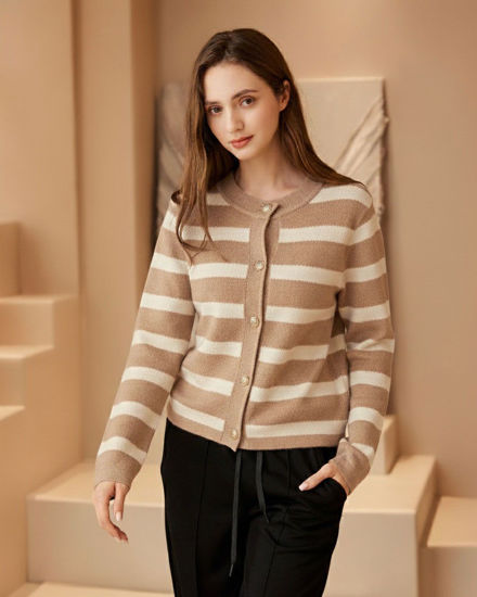 Immagine di CARDIGAN MANICA LUNGA RIGA