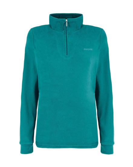 Immagine di BRUGI - MICROPILE TUCHESE DA DONNA CON MEZZA ZIP