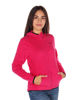Immagine di ON SPIRIT - PILE FUXIA DA DONNA CON CAPPUCCIO E ZIP