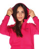 Immagine di ON SPIRIT - PILE FUXIA DA DONNA CON CAPPUCCIO E ZIP