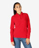 Immagine di ON SPIRIT - MICROPILE ROSSO DA DONNA MEZZA ZIP