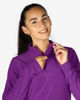 Immagine di ON SPIRIT - MICROPILE VIOLA DA DONNA MEZZA ZIP