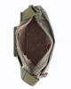 Immagine di RIFLE - Borsa mezzaluna verde con tasca frontale